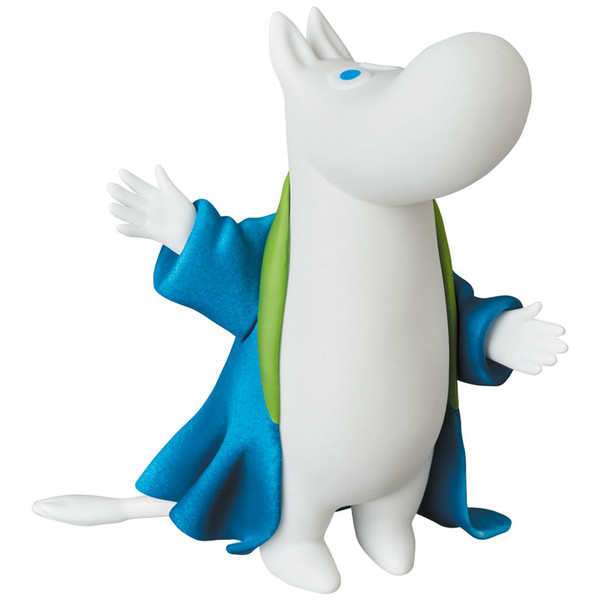 Mumintrollet (Winter Moomin in a Gown), Mumin, Medicom Toy, Pre-Painted, 4530956155340